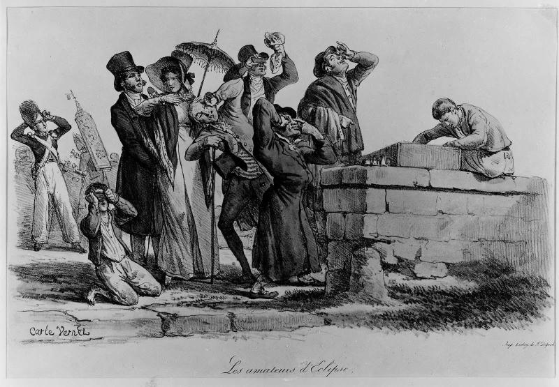 Les amateurs d'éclipse