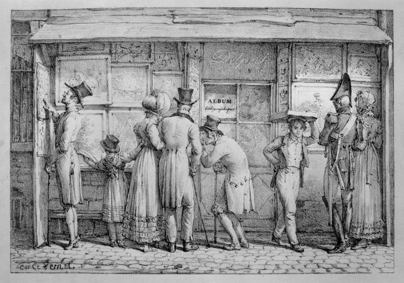 The Lithography Shop of François Delpech