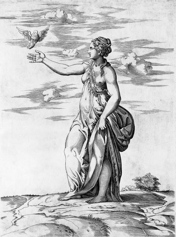 Proserpina Changing Aesculapius into an Owl