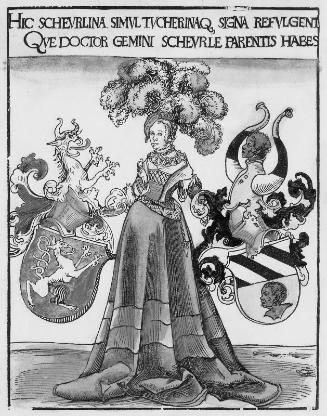 Bookplate of Scheurl and Tucher