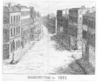 Manchester in 1851  ( The Great Exhibition of 1851)