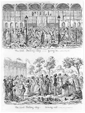 The first Shilling Day  (The Great Exhibition of 1851)