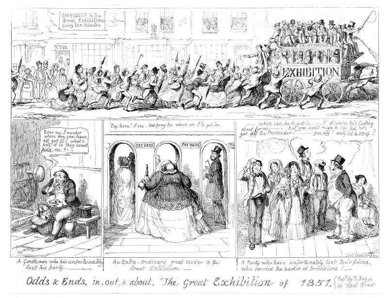 Odds and ends, in, out, and about the Great Exhibition    (The Great Exhibition of 1851)