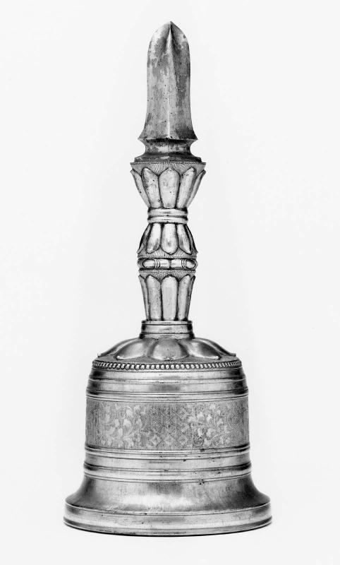 Bell with single-pronged vajra handle (from a set of five bells)
