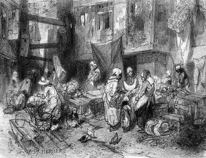A corner of a market
