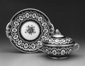Covered Bowl and Stand
