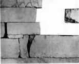 Long wall opposite entrance--register 4: fragment of flax cultivation scene; register 5: donkey…
