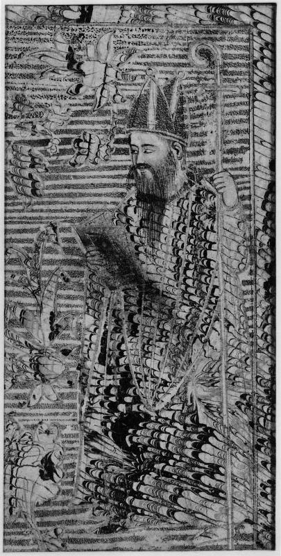 A Bishop Standing