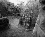 Shown in pit during excavation