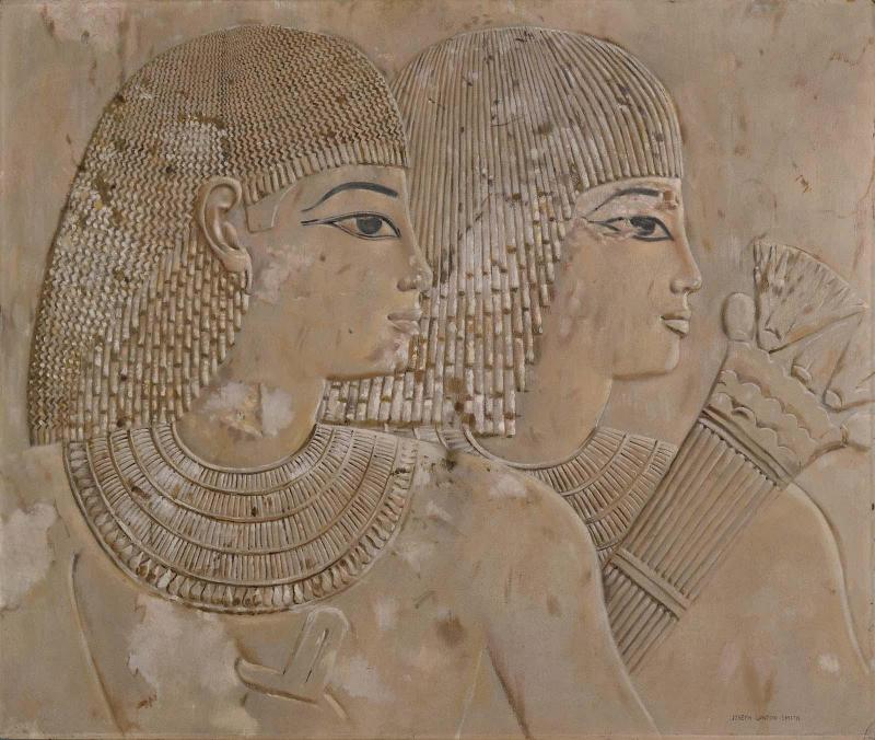 Relatives and Friends of the Deceased, tomb of Ramose, tomb 55, Thebes, 18th Dynasty