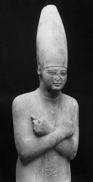 Osiride Statue of King Mentuhotep III, re-inscribed for King Merenptah