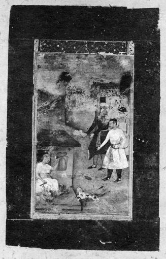 A Cat Wounded by Hunters