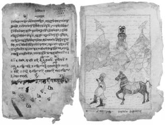 Manuscript of Hindu esoteric imagery