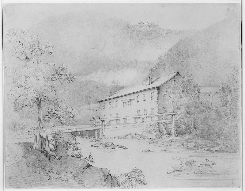 Tannery in the Catskill Mountains