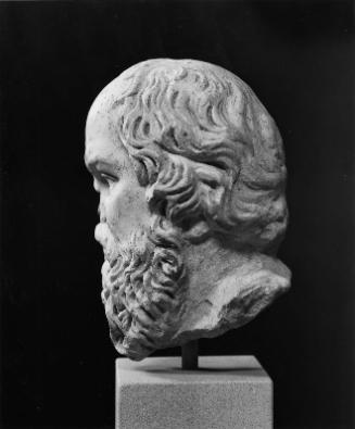 Portrait head of Socrates