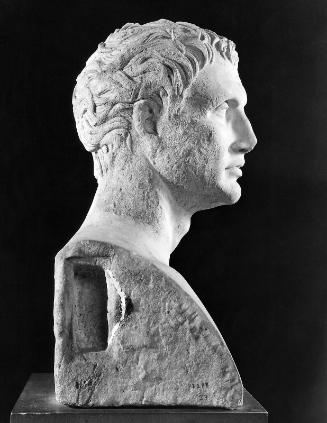 Herm-bust of Menander