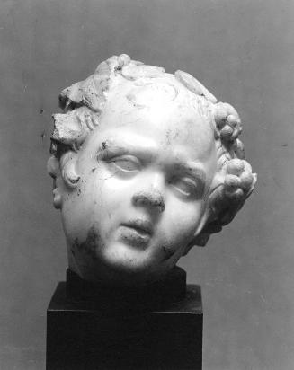 Head of an infant satyr or faun