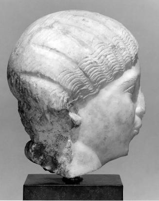 Head of a woman