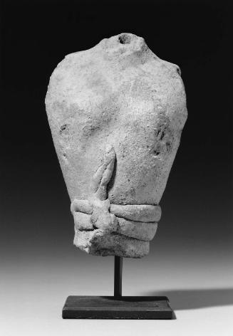 Male torso with a cord belt