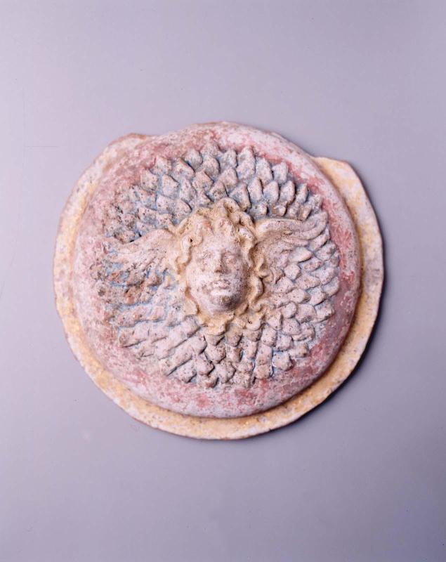 Shield with a head of Medusa