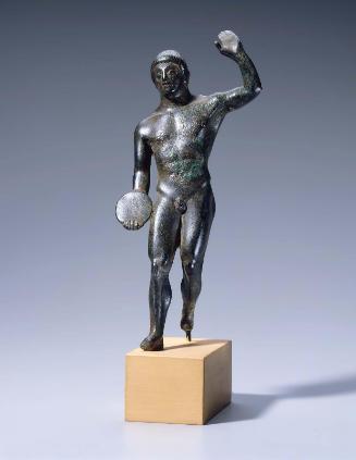 Statuette of a discus thrower (discobolos)