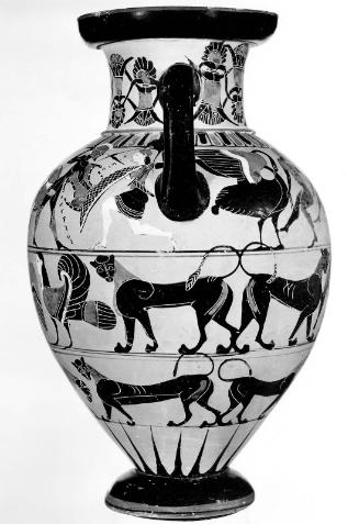 Two-handled jar (Tyrrhenian neck-amphora)