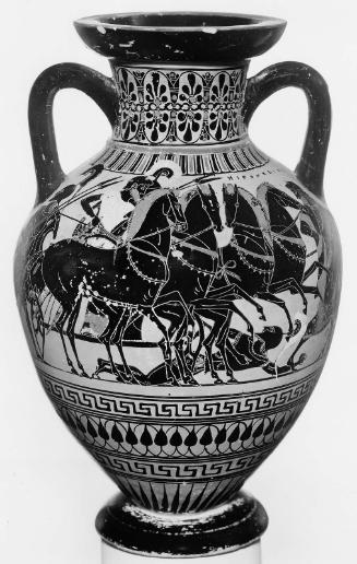 Two-handled jar (amphora) with Gigantomachy