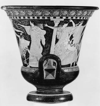 Mixing bowl (calyx krater) with the killing of Agamemnon