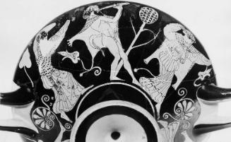 Drinking cup (kylix) with Dionysiac scenes