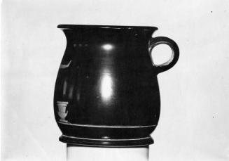 Mug (oinochoe) with dancing satyr