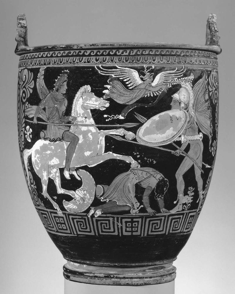 Situla with an Amazonomachy scene