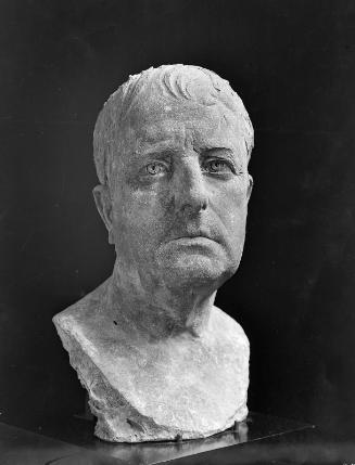 Bust of an older man