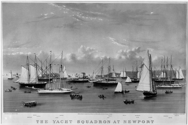 The Yacht Squadron at Newport