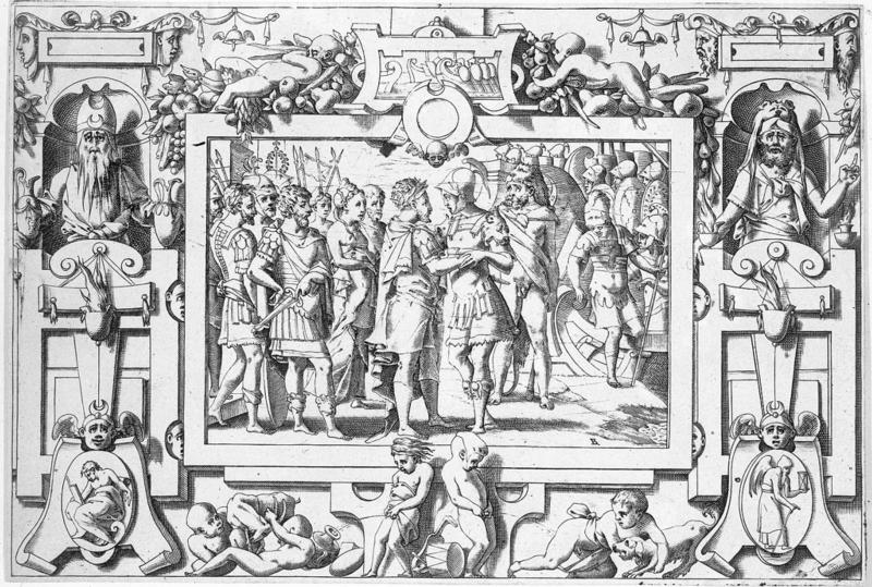 Jason Greeting King Aeëtes at Colchis