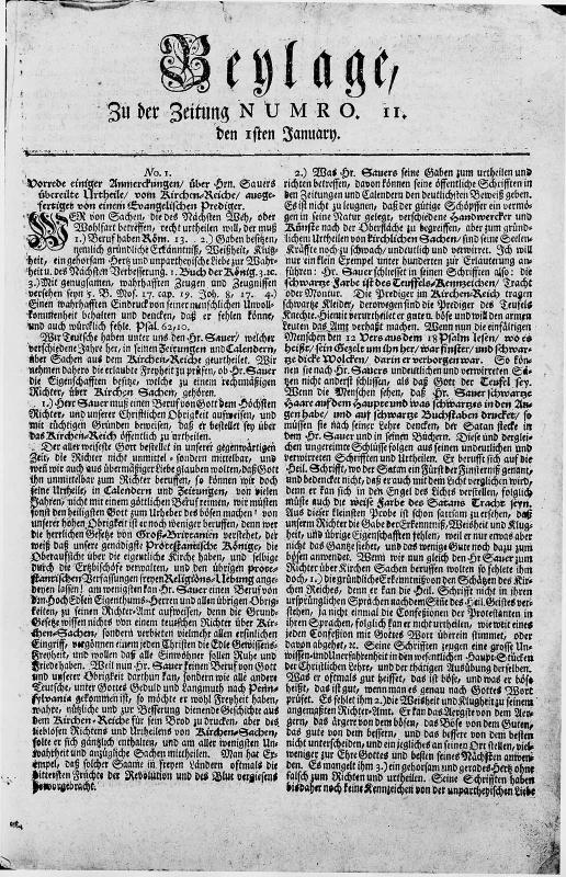 Small folio, 2 leaves