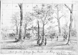 Headquaters of Major-Gen. Banks at Riley's Plantation, Near Port Hudson, La.
