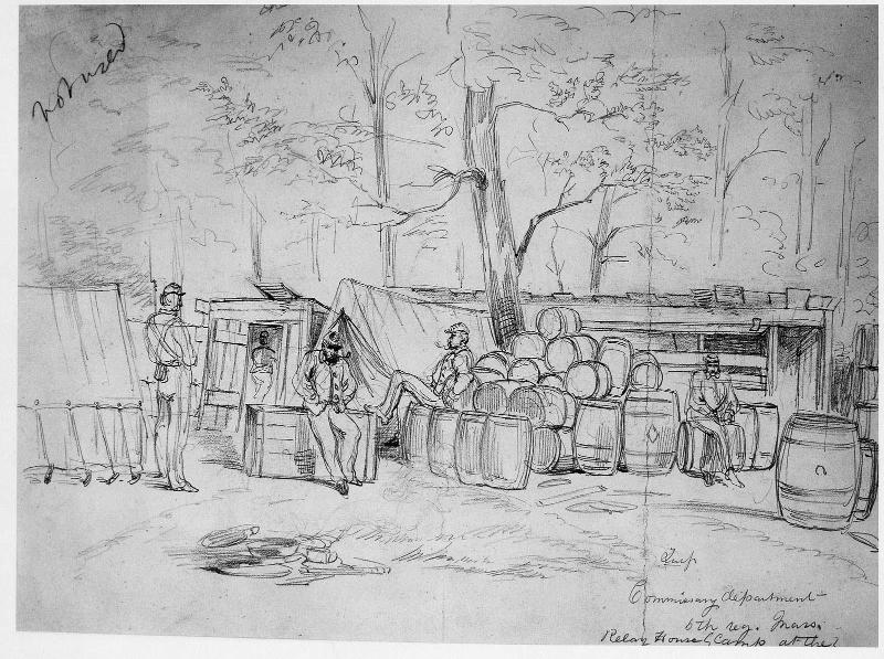 Commisary Department, 6th Reg. Massachusetts