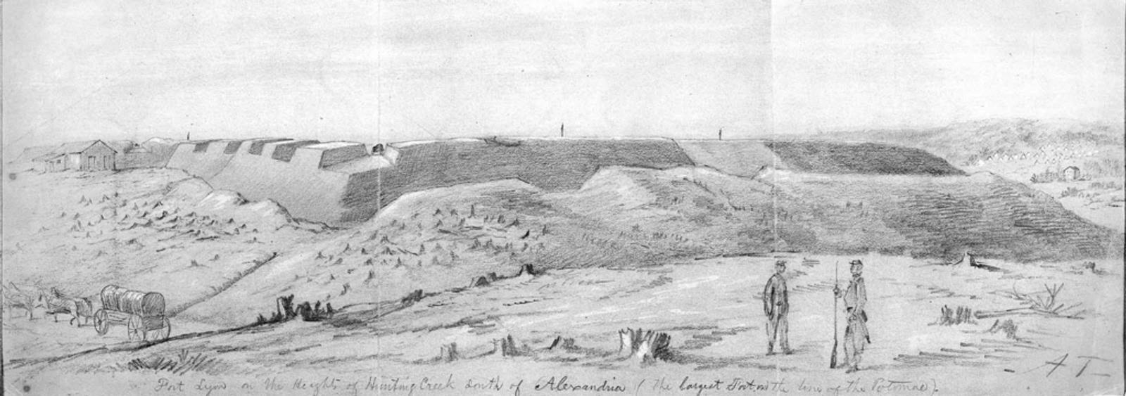 Fort Lyon, South of Alexandria