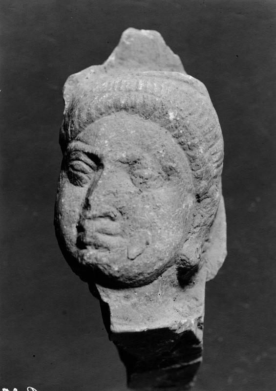 Fragment of a relief: head
