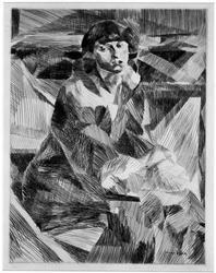 Portrait of a young woman