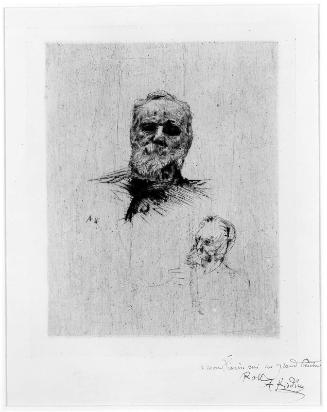 Victor Hugo de Face
