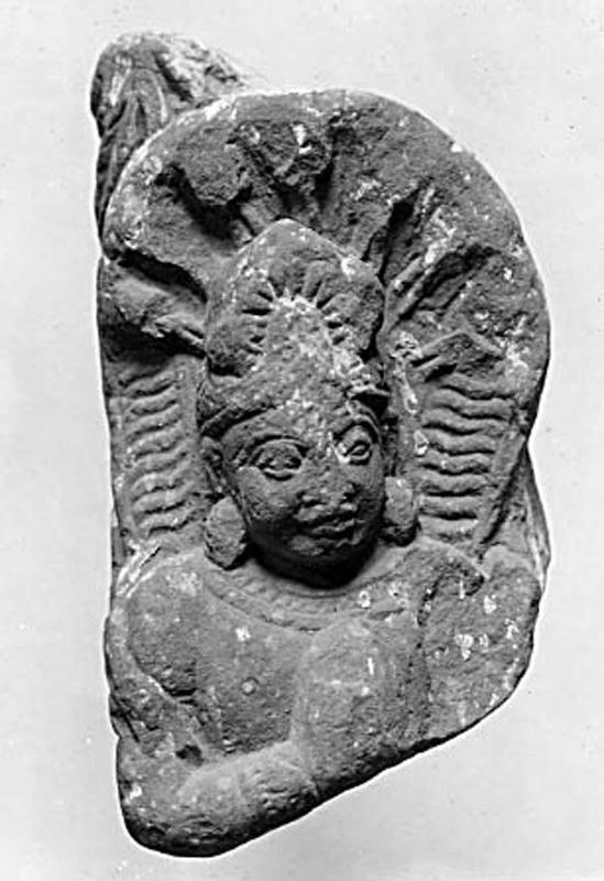 Bust of a Naga Figure