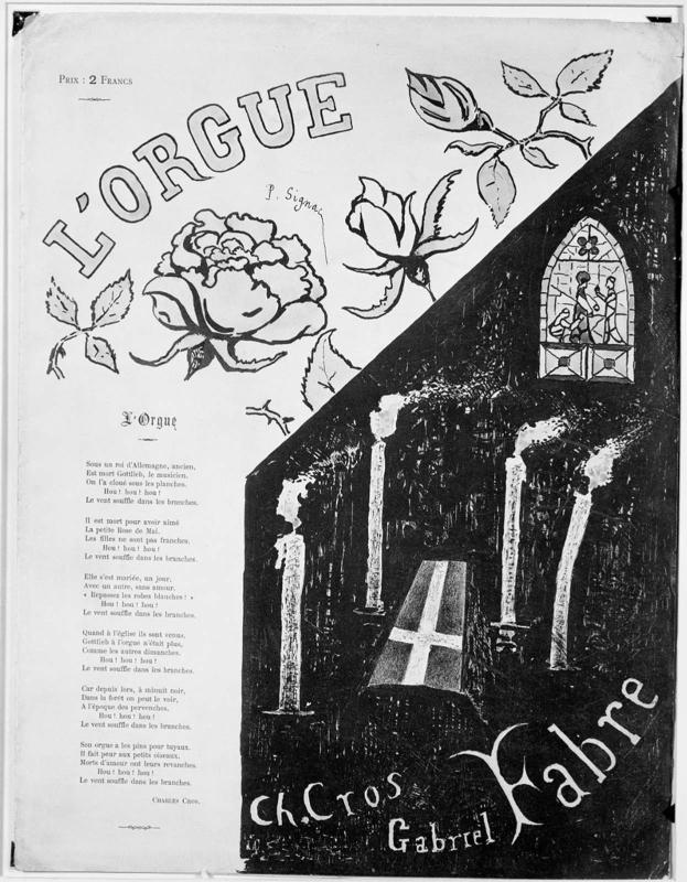 L'Orgue: Sheet Music Cover