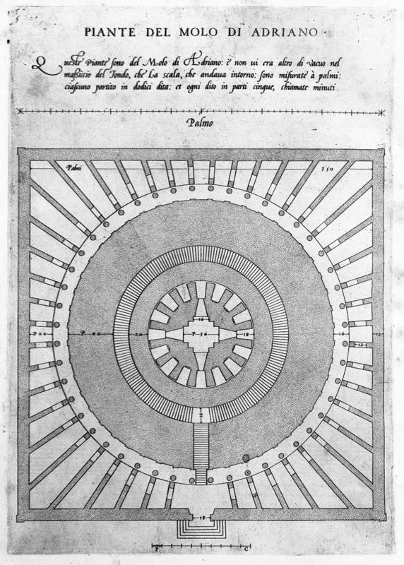 Libro appartenente a l'architettura nel quai si figurano alcune notabili antiquita di Roma