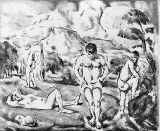 The Bathers (Large Plate)
