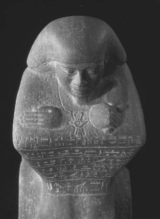 Block statue of Djedptahiufankh
