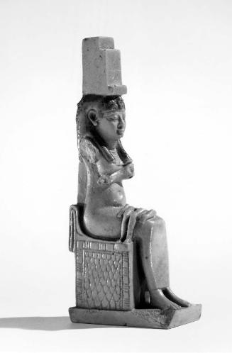 Figurine of Isis with child Horus