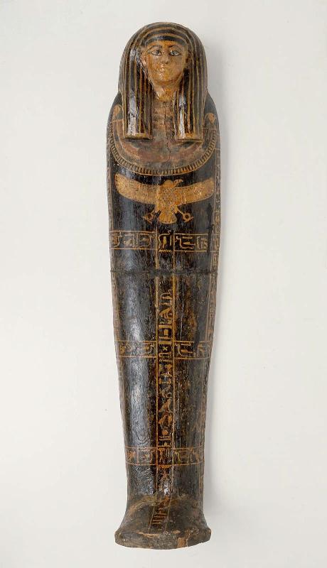 Lid of anthropoid coffin