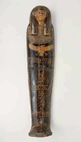 Lid of anthropoid coffin