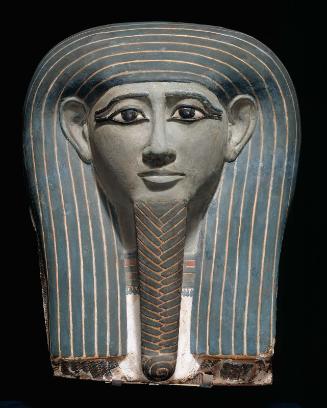 Face from a mummiform coffin